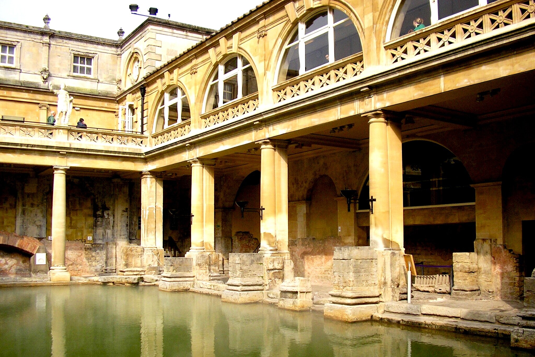   Beautifully preserved, the historic Roman spa town of Bath  
